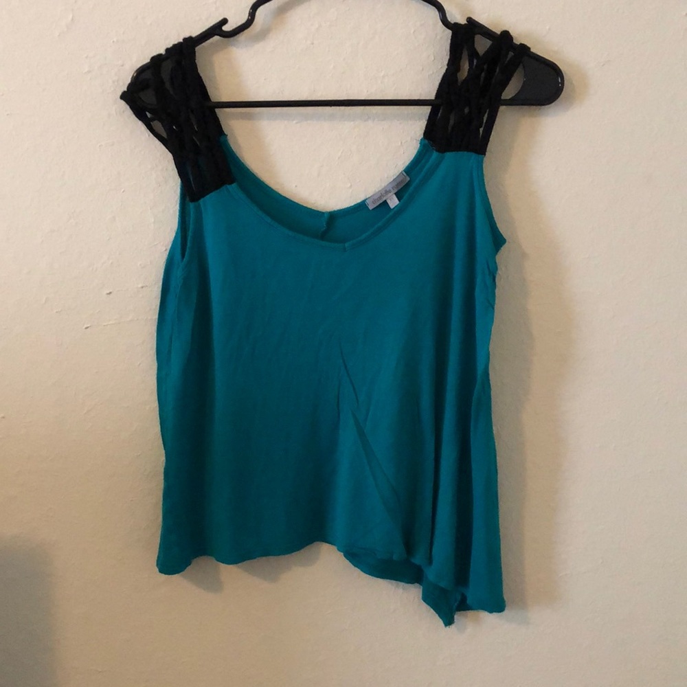 Charlotte Russe Waterfall tank top